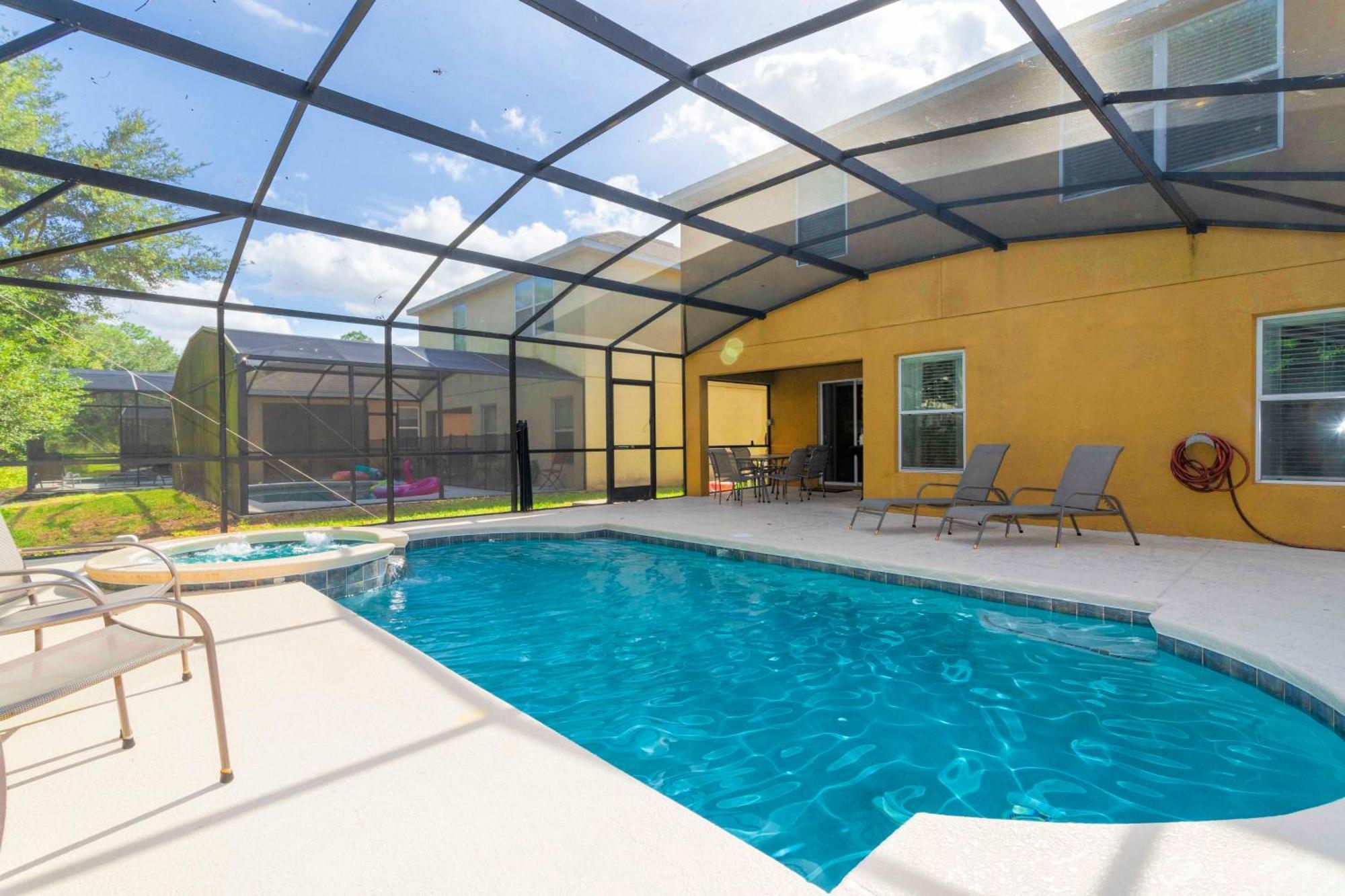 Splendid 4 Bd W/ Pool Close To Disney @ Veranda Palms 2654 基西米 外观 照片